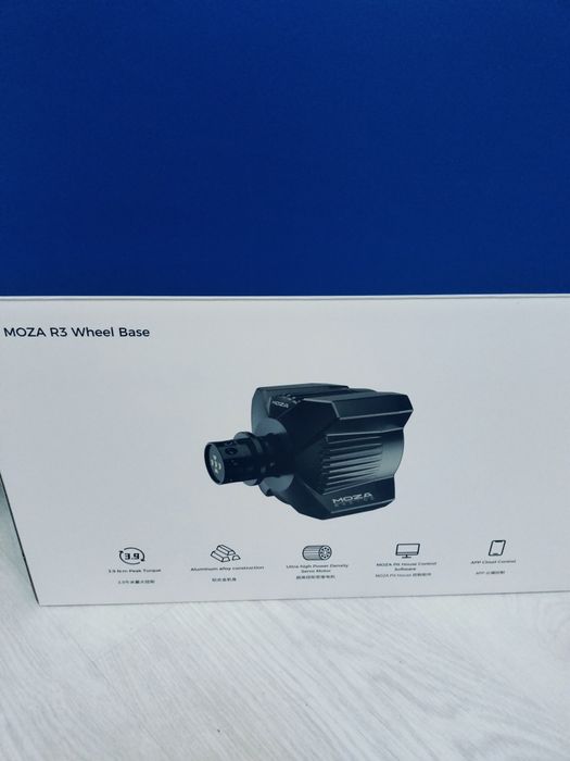 Продам  новый руль игровой  Moza R3