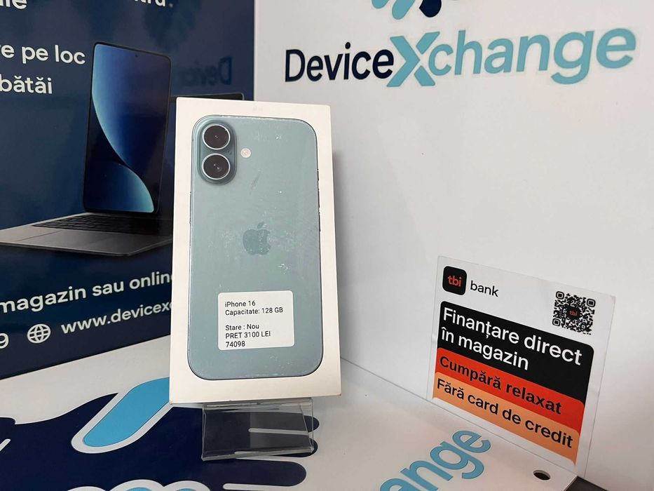 iPhone 16 Teal 128 GB * Garantie *Buy Back * deviceXchange