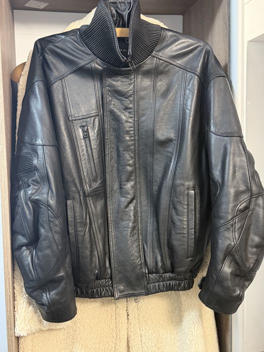 Jacheta Manokhi din piele naturală