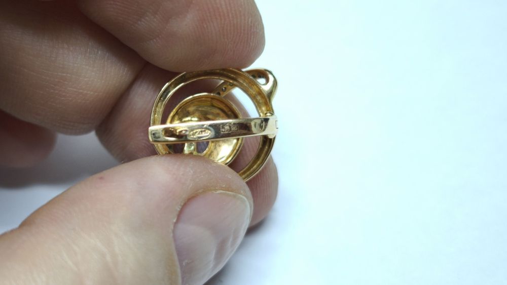 Серьги с бриллиантами