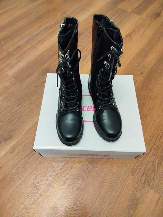 Детски кожени ботуши