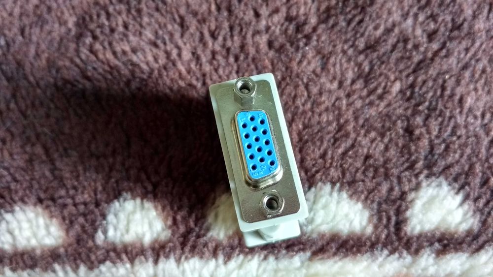Переходник DVI-I 24+5 на VGA (D-Sub)