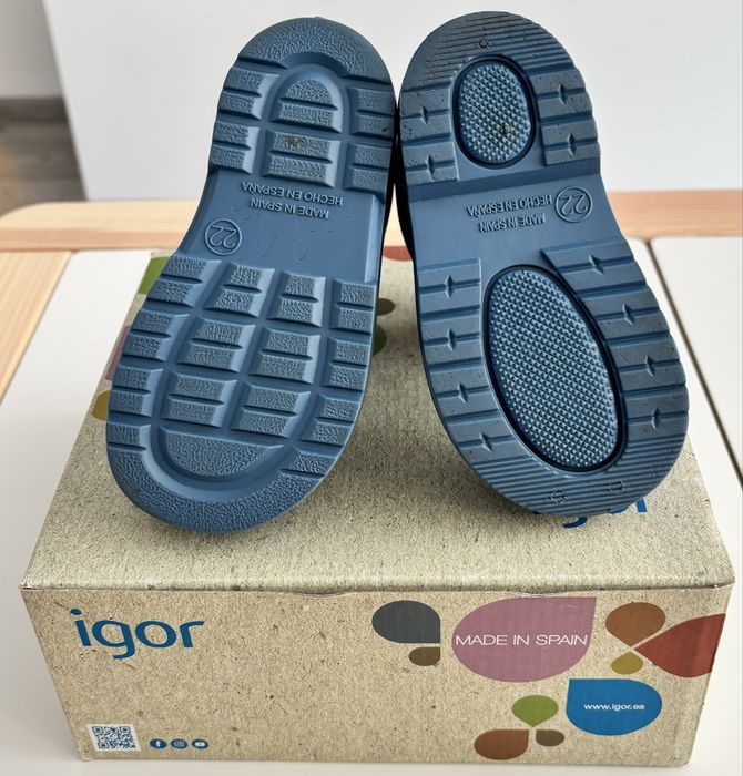 Cizme ploaie Biomecanics Igor Azul/Blue/Size 22
