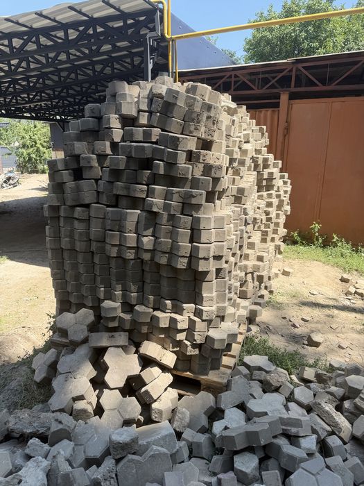 Плитка тротуарная трилистник