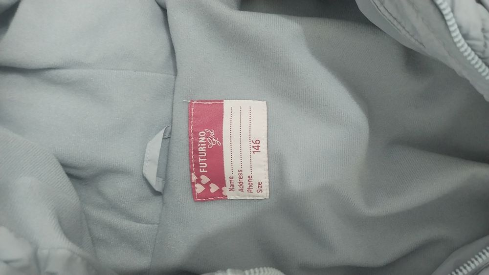 Продам демисезонные куртки на девочку рост 140, 146.