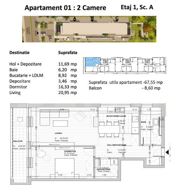 Apartament Luxury 2 camere — fotografia 1