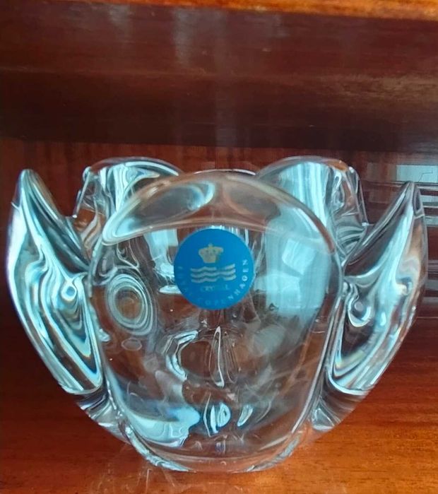 Подсвечник хрустальный royal Copenhagen