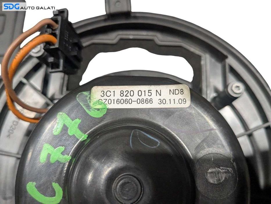 Motoras Ventilator Aeroterma Habitaclu Seat Alhambra 2010 - 2015 Cod 3C1820015N [N4059]