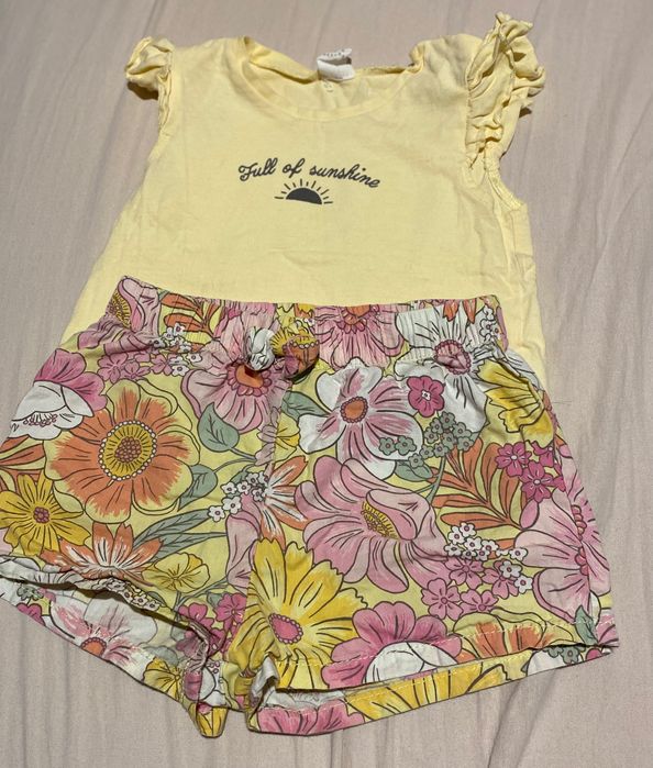 Летни дрехи за момиче 74/80