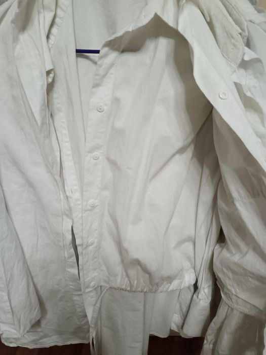 Рубашки женские белые