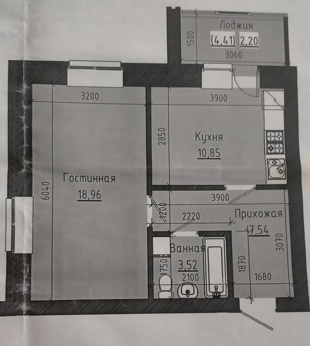 Продам 1-команатную квартиру
