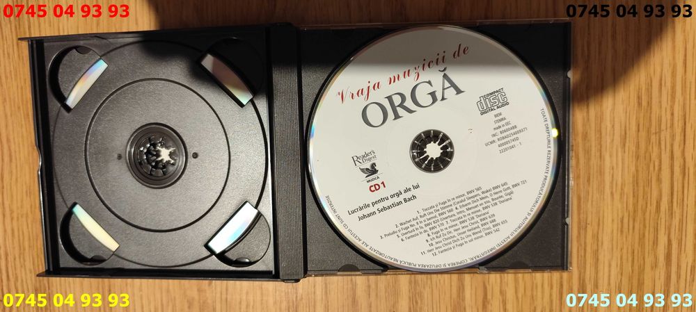 muzica cantece Vraja muzicii de orga 3CD originale
