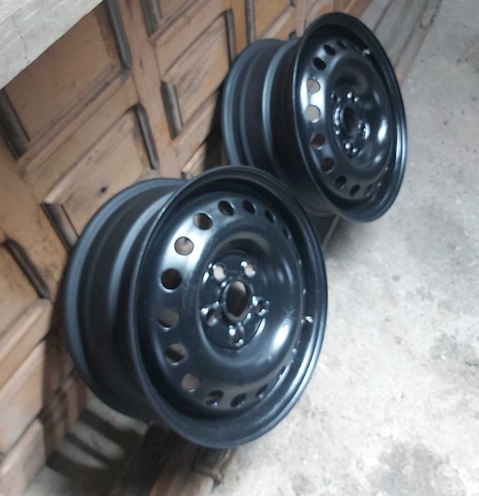 Set 2 Jante Otel Wolskwagen Transporter 15R OEM VW