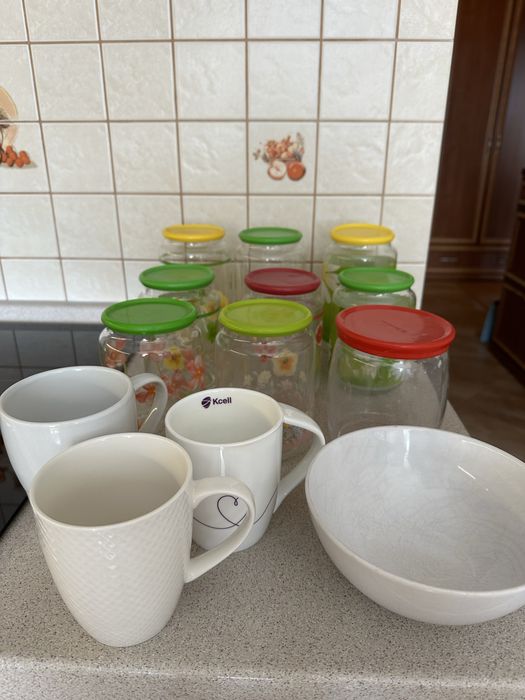 Посуда банки стеклянные