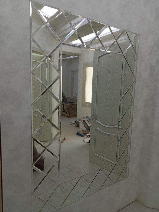 Ромбик Зеркала Тош Ойна кесиш хизмати.Oynachi Zerkila Rombik