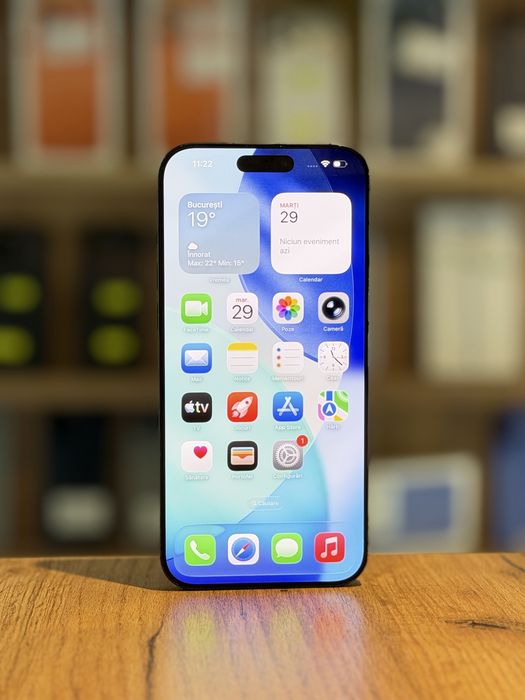 iPhone 16 Pro Max 256Gb Black/Baterie88%/Garantie 12 luni @atsgsm.ro