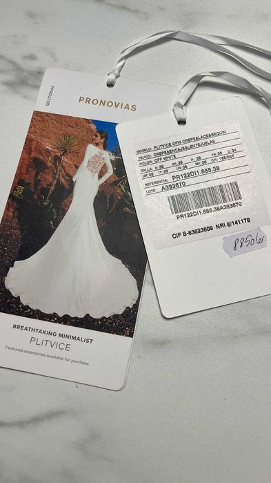 Rochie de mireasa PRONOVIAS, model PLITVICE 2022