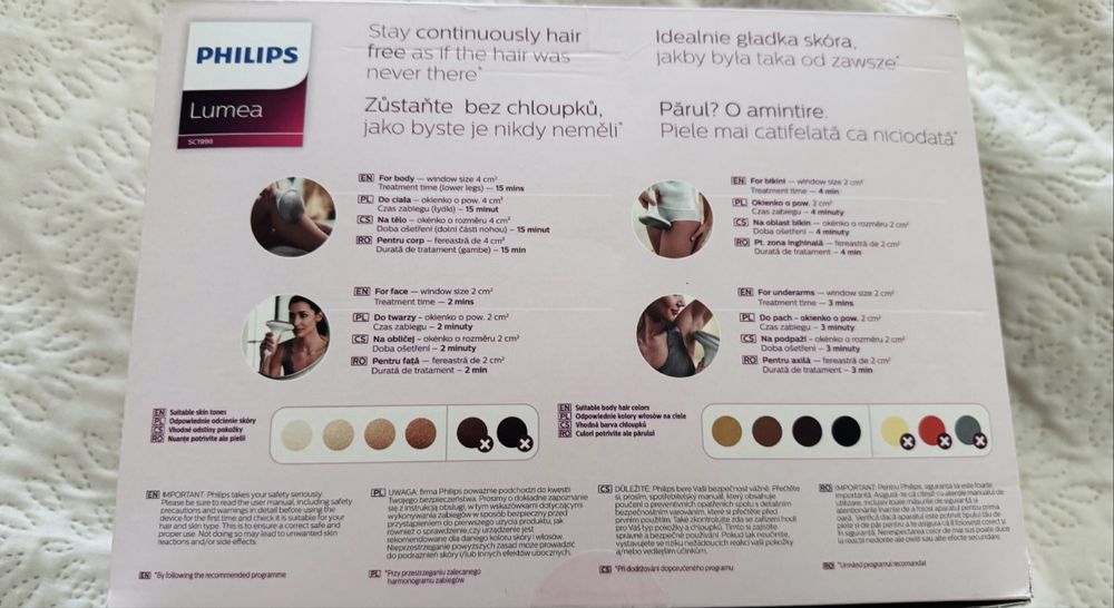 Epilator IPL Philips Lumea Advanced