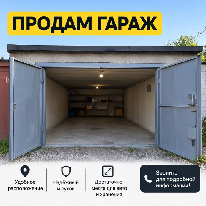 Продам гараж с погребом