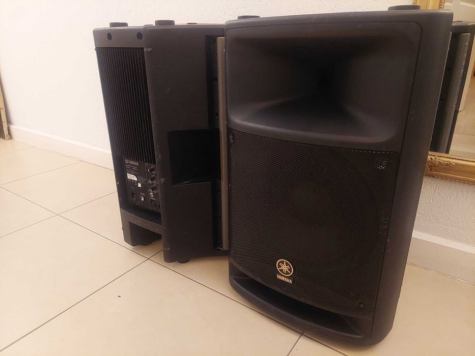 boxe active omnitronic c80a  yamaha electrovoice jbl eon 1000w