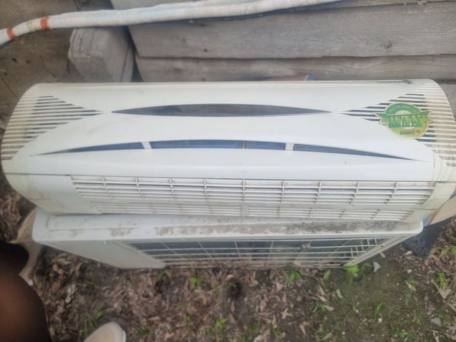 Сплит система в рабочем состоянии.