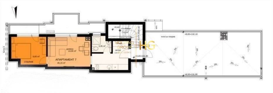 Продава се Двустаен апартамент в Варна, Възраждане 3 - 57 кв.м за 1860 €/кв.м - Снимка #2