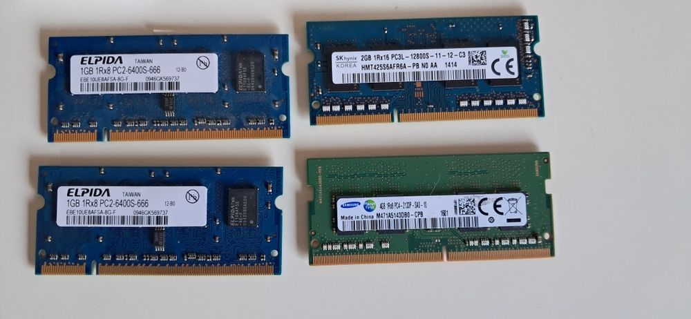 ram ddr2 ddr3 ddr4 laptop suport ssd hdd