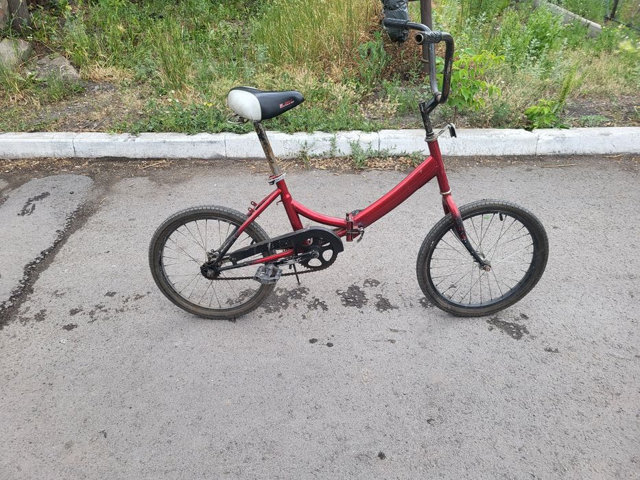 Велосипед складной состояние хорошее