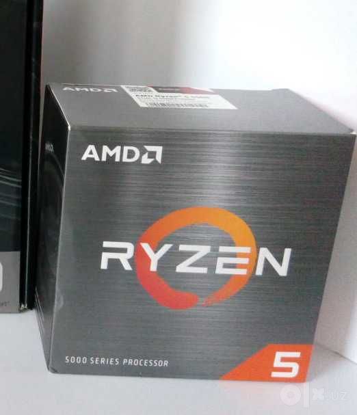 процессор  AMD Ryzen 5 5500 +кулер запечатаные