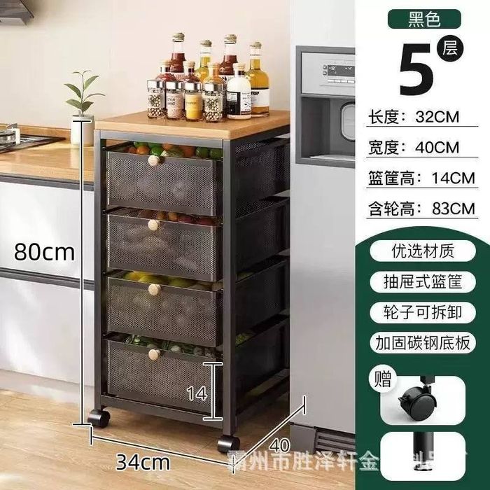 Этожерка. Корзина для фруктов и овощей.