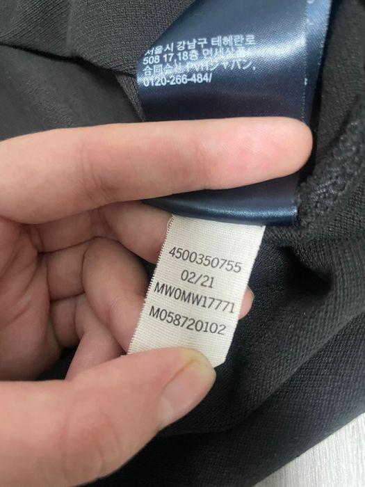 Tricou Polo Tommy Hilfiger M negru – ca nou, slim fit