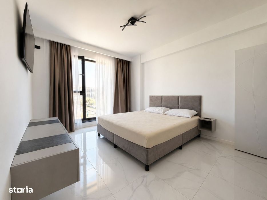 Apartament 2 camera vedere bilaterala lac si mare - Mamaia Nord