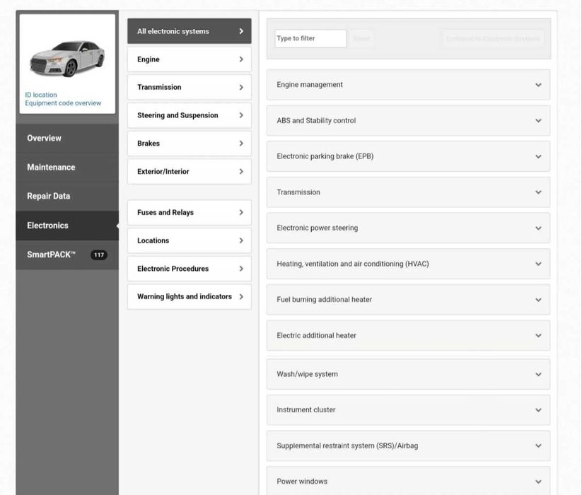 Program coduri eroare, scheme electrice, devize lucrari Haynes