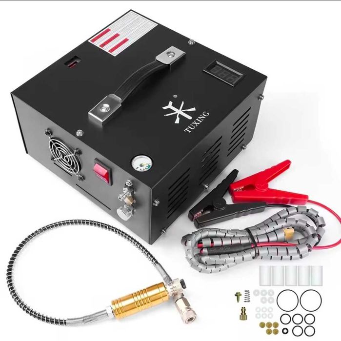 TUXING TXES061 12V 220V PCP 300Bar 4500Psi въздушен компресор