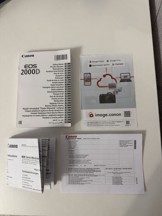 Продам новый Canon Eos 2000D