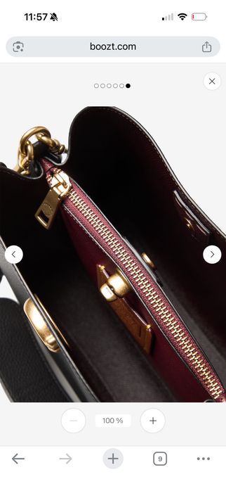Coach Willow bucket оригинална дамска чанта