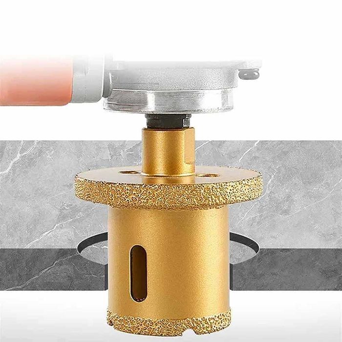 Боркорона диамантена 35-55 мм, M14, за отвори на сифон на мивка