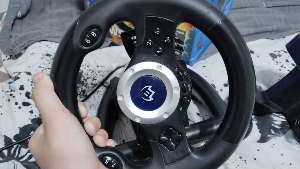 Игровой руль sven gs-w500