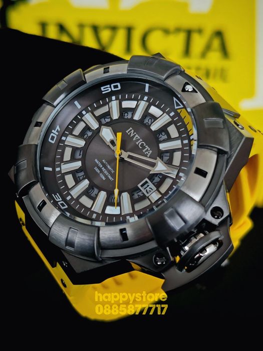 INVICTA Akula Graphite automatic 62 mm, Инвикта нов ръчен часовник