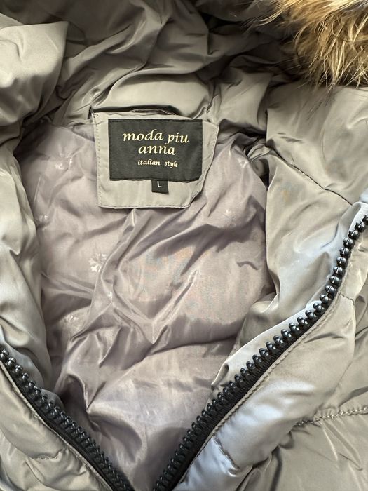 Пуховик пальто зима