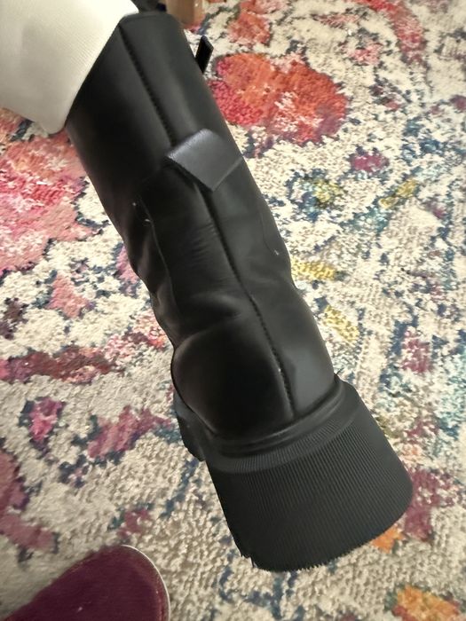 Ghete bocanci piele naturala 37 zara