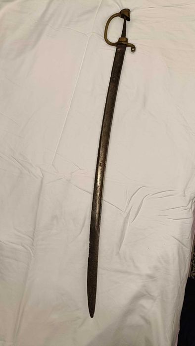Sabie Dragon Rusă Model 1881 – Zlatoust 1905 – Marcaje UM
