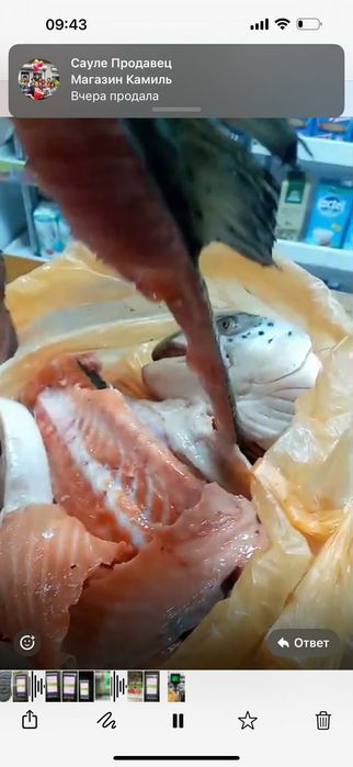 Продам суп набор из семги(отходы семги)