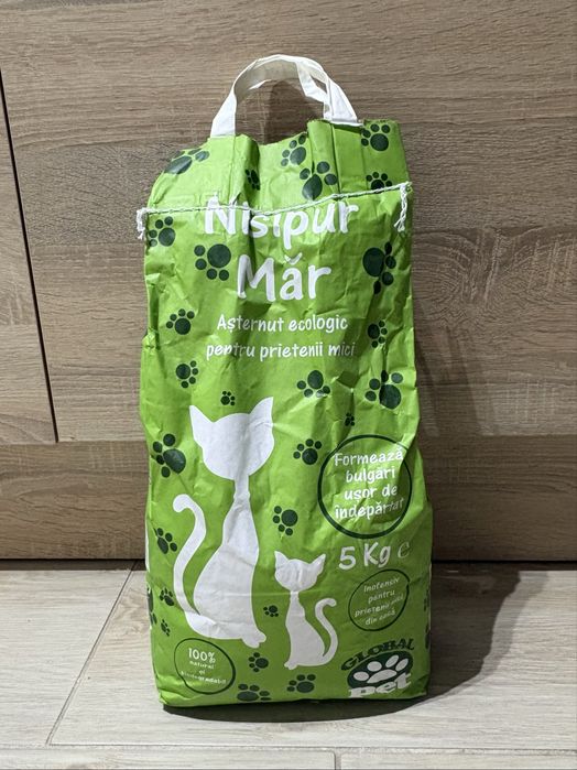 Nisip pentru pisici 10 kg