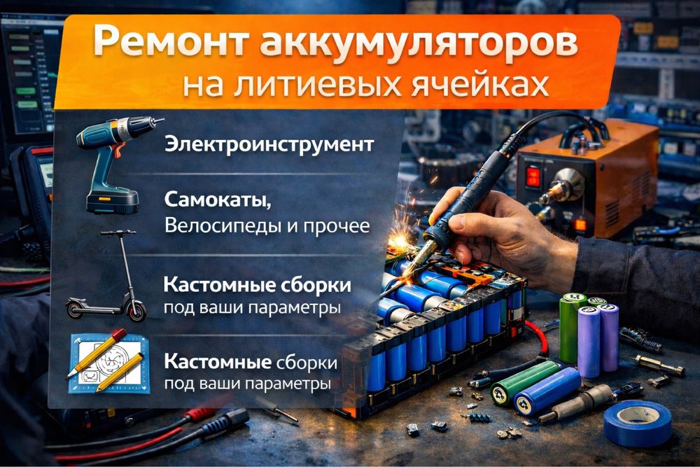 Ремонт акумуляторов
