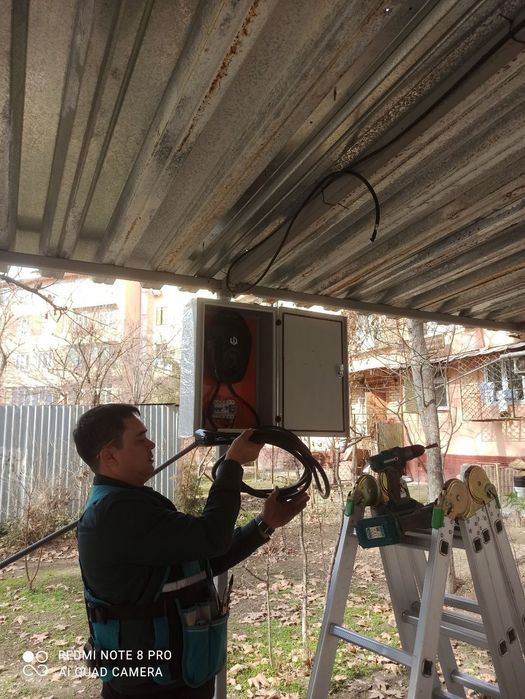 Установка зарядное устройство для Электромобилей.
7квт зарядка установ