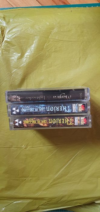 Therion Live in Midgard Magica Lightseeker casete audio