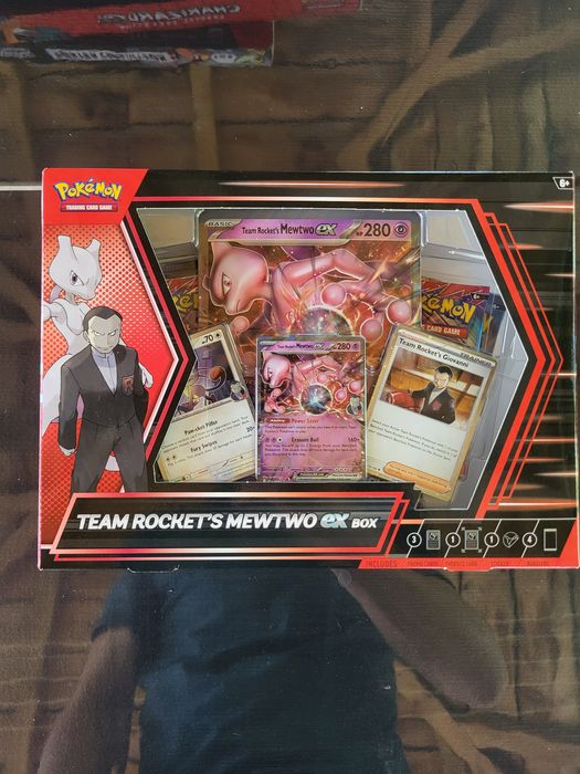 Pokemon Team Rocket 's Mewtwo ex box