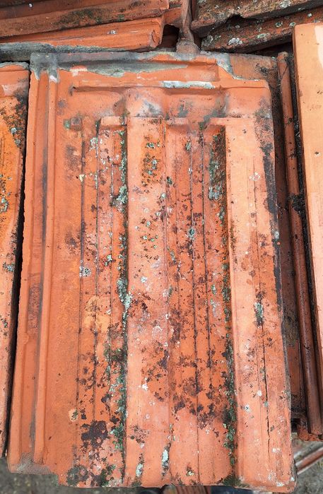 Țiglă ceramică veche, Jimbolia 253, 254 și STAS 6-71 + coame