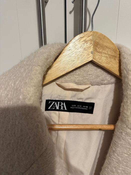Paltoane, Zara, bej, S, femei